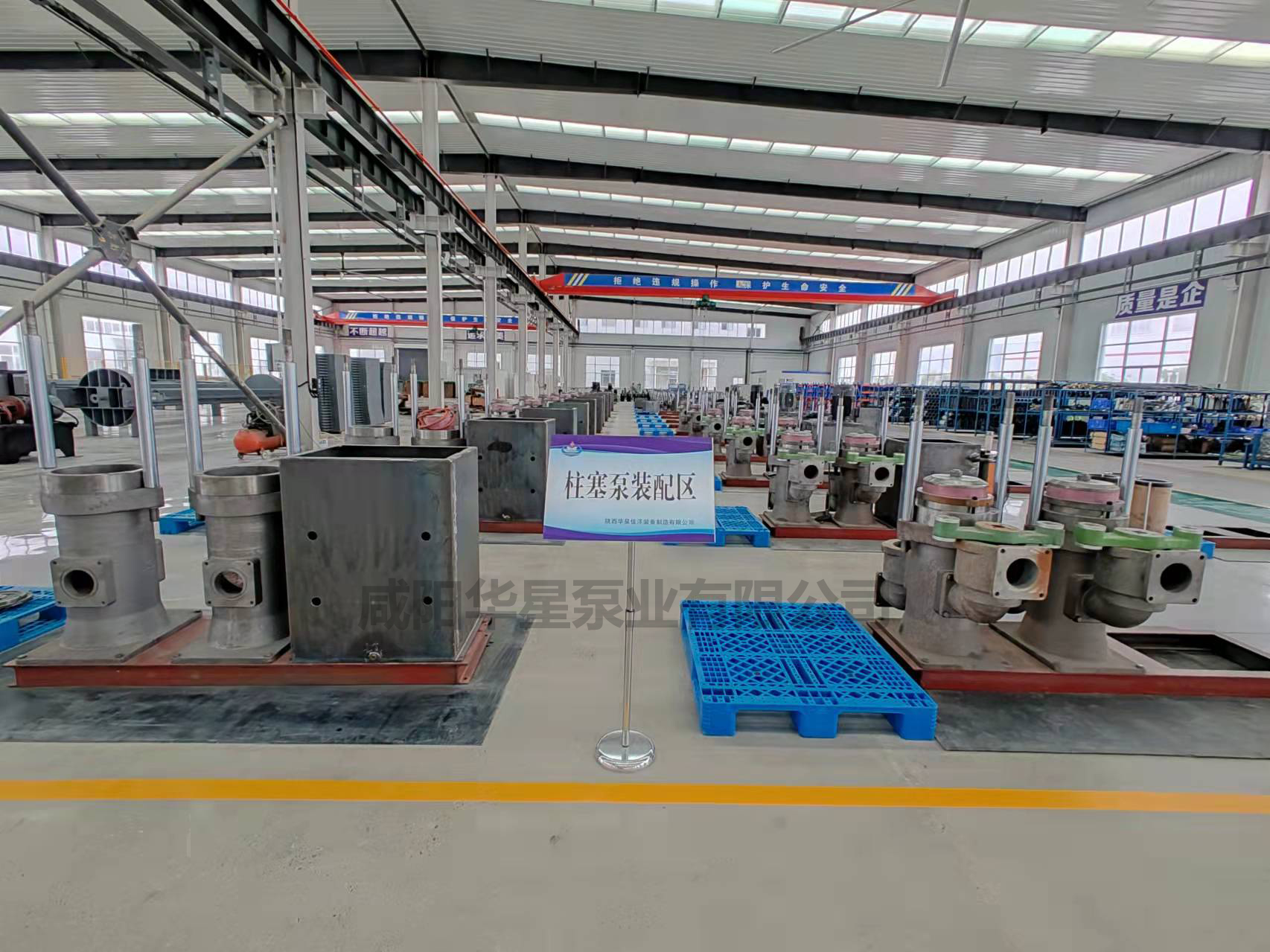 泵裝配車間圖 泵裝配車間圖